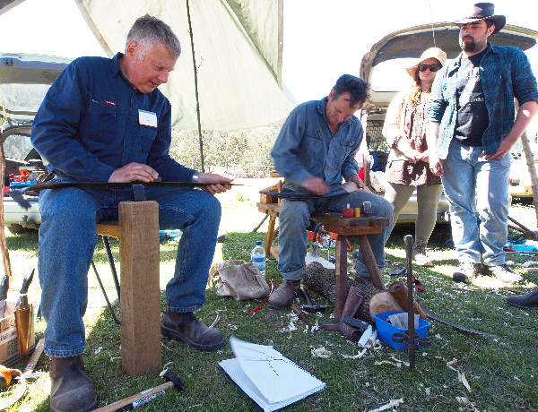 Scythe sharpening