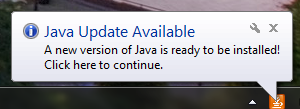Microsoft Windows Java Auto Updater 2
