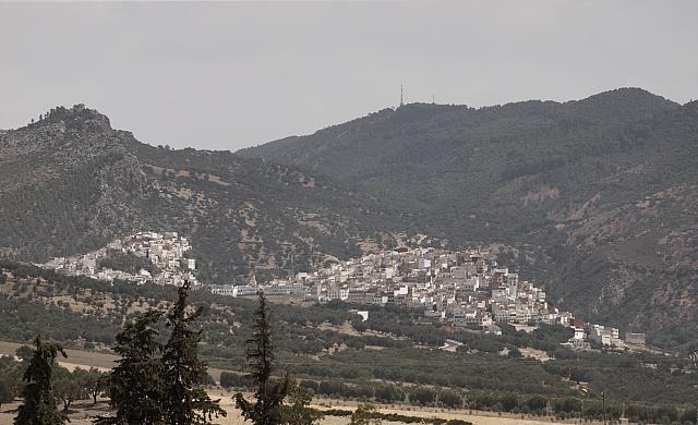 volubilis-view-of-moulay-idriss